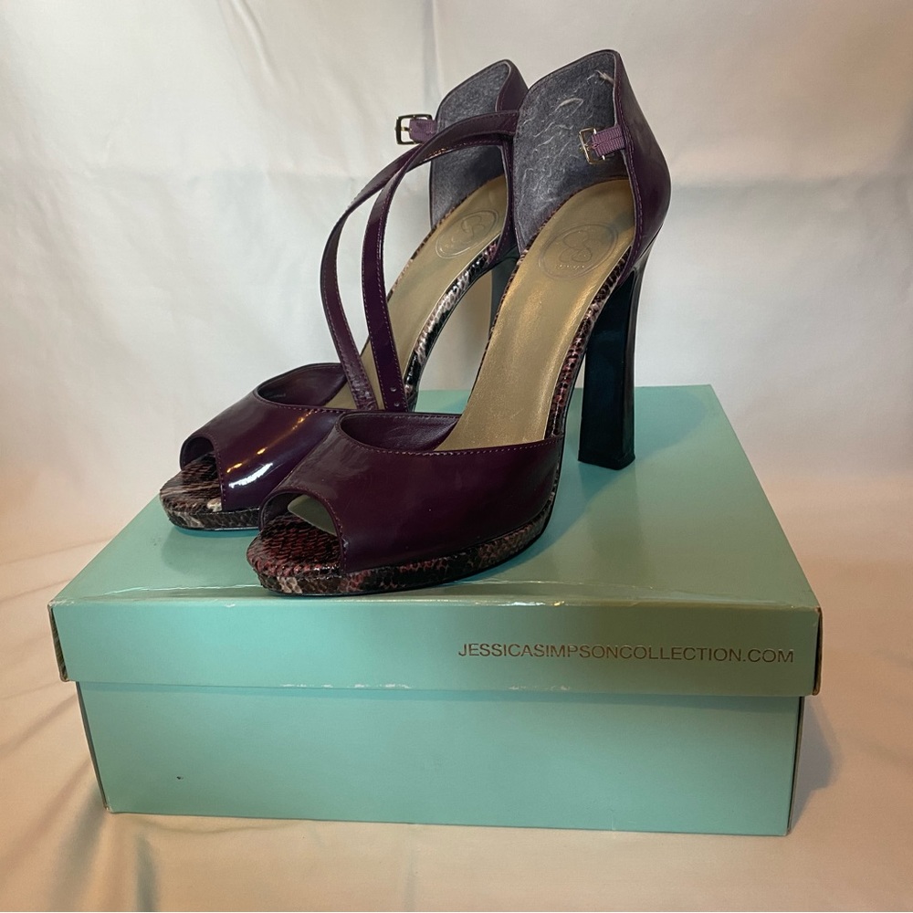 Jessica Simpson Cranberry Co Sarkin Heels